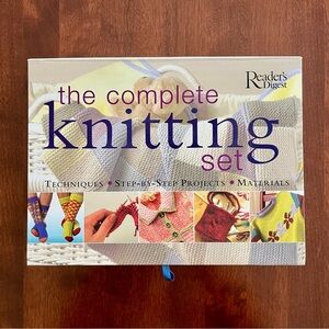 Reader’s Digest, The Complete Knitting Set - Comprehensive Crafting Kit